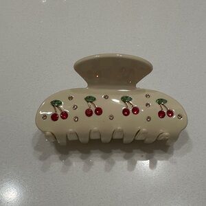 Cherry Hair Claw Clip